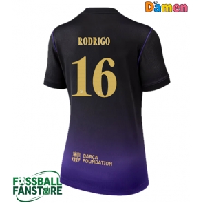 Barcelona Rodri Hernandez #16 Replik Auswärtstrikot Damen 2026-27 Kurzarm